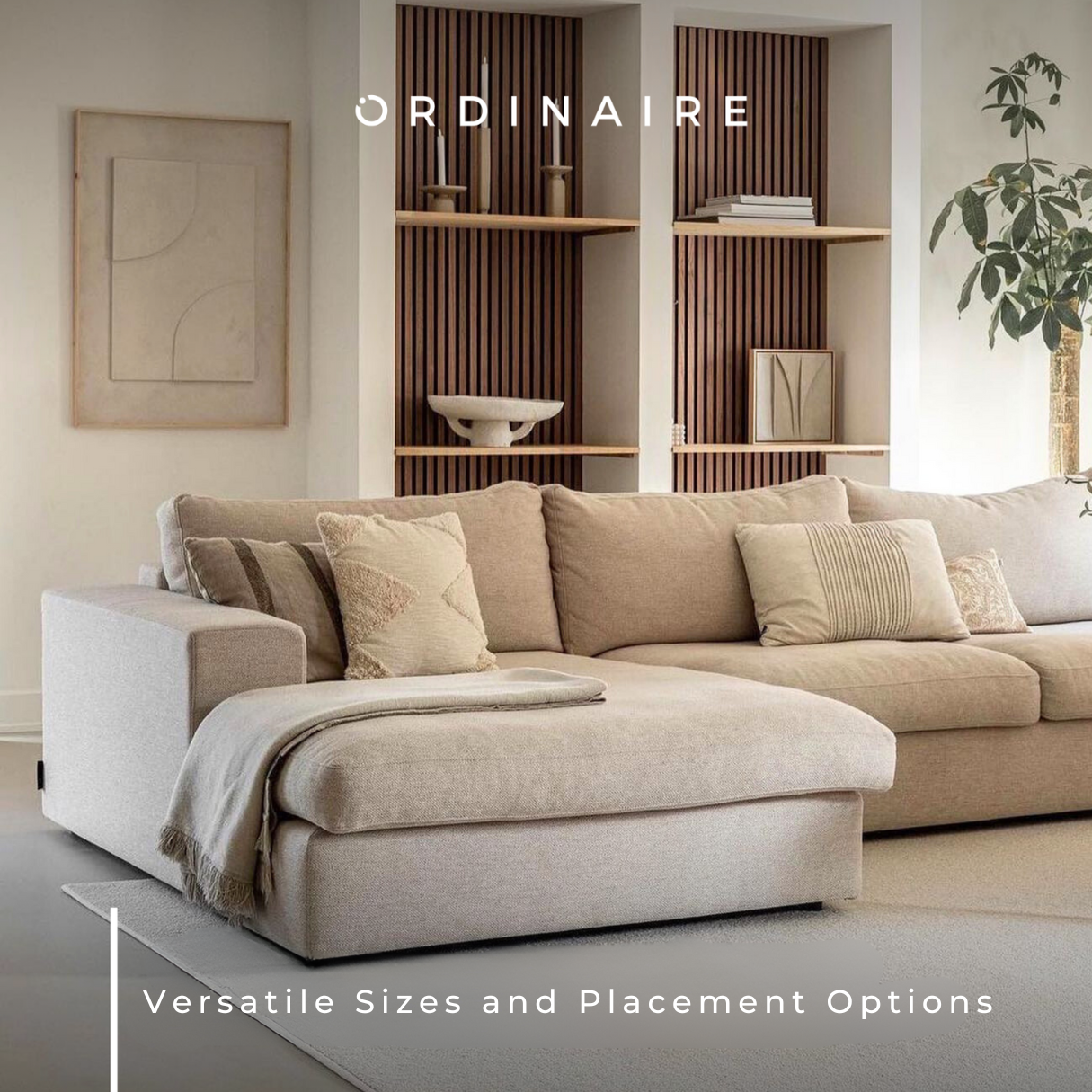 Versatile Sizes and Placement Options
