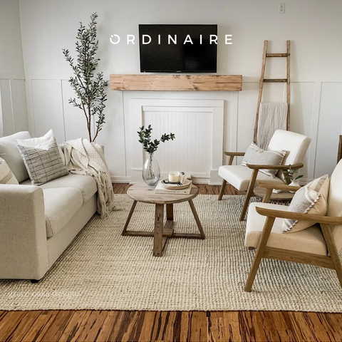 For a cozy and intimate feel, pairing a sofa with an ottoman or armchair helps create a warm, inviting atmosphere where conversation comes naturally