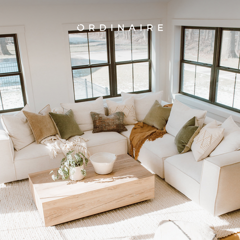 Modular sofas fit any space and area