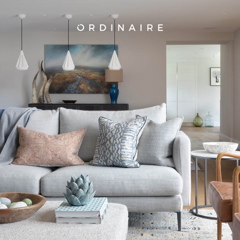 Decorating a Living Room with Patterns and Colors for a Cozy and Inviting Space