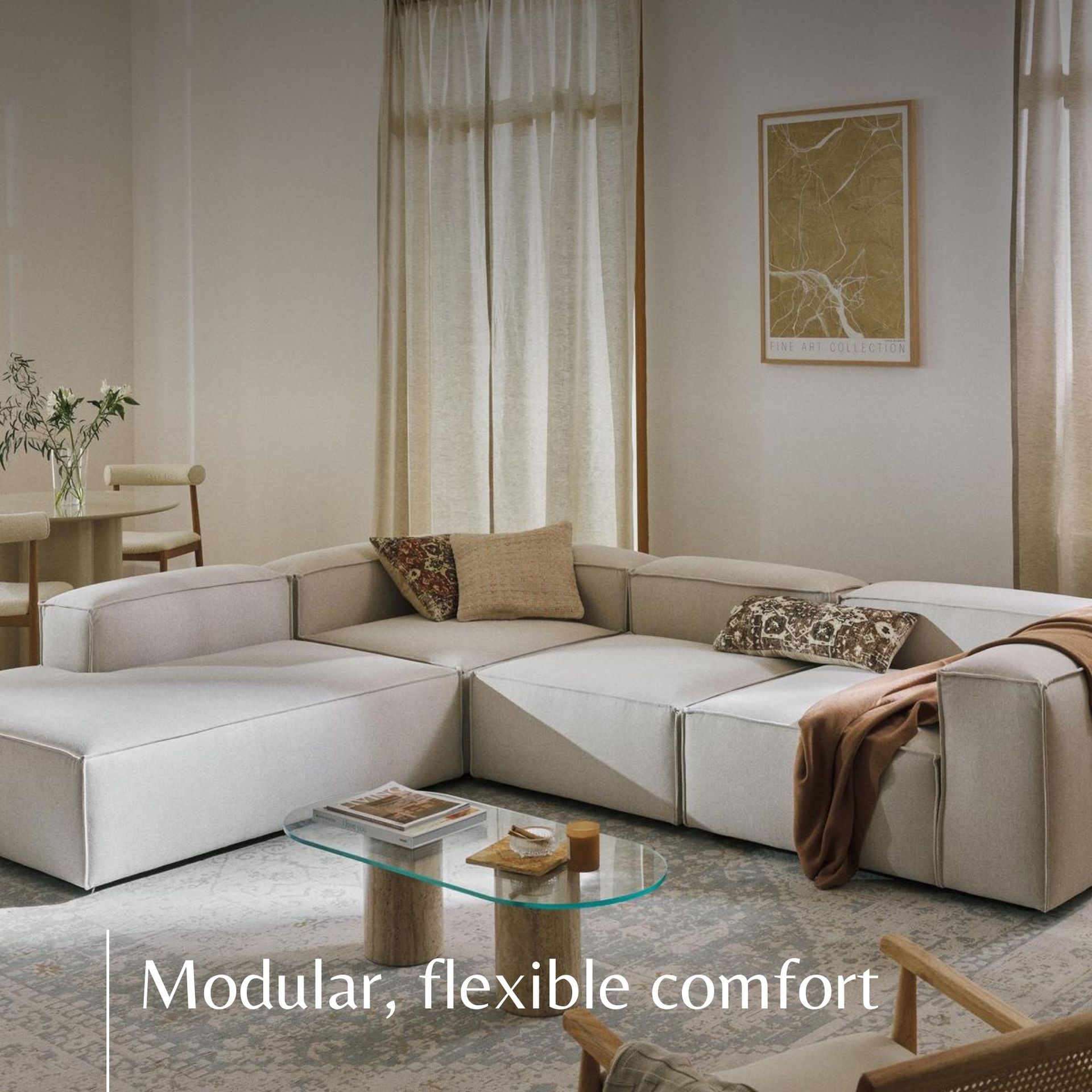 Modular sofas enhance family interaction 