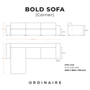 BOLD SOFA (Corner) 