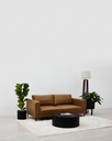 WALNUT BROWN SOFA