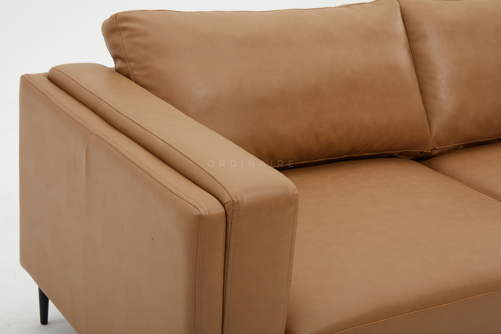 WALNUT BROWN SOFA