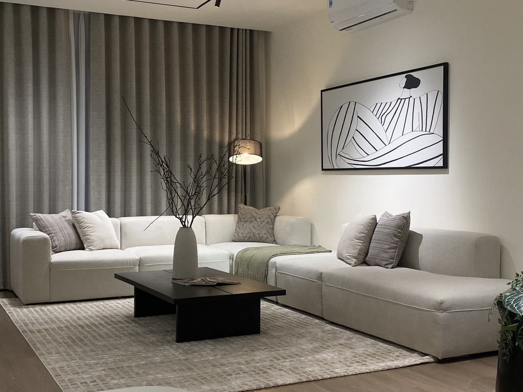 CELINE SOFA (6-Piece sectional) - Lounge Module (VIVIAN, Vivian-3)